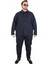 Mocgrande Erkek Büyük Beden Çift Cep Kapaklı Eşofman Takım TK25605 Lacıvert 3