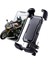 Bisiklet Motorsiklet Scooter Atv Otomatik Tuşlu Motosiklet Gidon Bağlantılı Telefon Tutucu Tutacağı 2