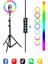 Tripod LED Işıklı Tripod 10 Inç Halka Makyaj Işığı Ayaklı Tripot 1