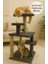 Büyük Boy Kedi Tırmalama Tahtası | 98 cm Çok Katlı Oyun ve Dinlenme Alanı | Peluş Kaplama | Modern Tasarım | Kediler Için Tırmalama, Tırmanma, Oyun ve Konforlu Dinlenme Imkanı Sunan Dayanıklı Ürün 1