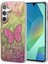Allzey Newface Samsung Galaxy A15 4g Kılıf Blade Aynalı Desenli Kapak - Desen 5 1