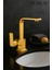 Gold Renkli Robot Set Banyo Lavabo Mutfak Evye Bataryası Şık Modern Dik Tasarımlı Banyo Mutfak Set 2