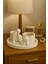 Modern Beyaz Dekoratif Set – 5 Parçalı Minimalist Tasarım 6