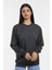 Süperlife Kadın Bisiklet Yaka Regular Kalıp Ince Pamuklu Sweatshirt SPR21K30 2