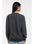 Süperlife Kadın Bisiklet Yaka Regular Kalıp Ince Pamuklu Sweatshirt SPR21K30 5