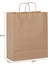 45*50*14 Kraft Saplı Kağıt Çanta 25 Adet 1