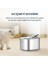 WF007L Metal Otomatik Kedi Su Sebili, Su Pınarı, 3.5lt Geniş Hazne, SUS304 Çelik, Ultra Sessiz 7