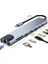 USB Çoklayıcı 8 In 1 USB Type-C USB 2.0/3.0 Audio 3.5 Tf Sd Çevirici Adaptör Çok Portlu Çoklayıcı USB Hub 1