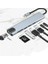 USB Çoklayıcı 8 In 1 USB Type-C USB 2.0/3.0 Audio 3.5 Tf Sd Çevirici Adaptör Çok Portlu Çoklayıcı USB Hub 3