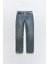 Allbucks Zara, Trf Orta Bel Straight Fit Düz Kesim Jean Pantolon ABZRA5069 5