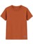4 Renk Basic Tişört Seti Unisex - Siyah Beyaz Yeşil Kiremit - %100 Pamuk 4