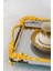 Lüks Gold Gül Detaylı Kare Sunum Tepsisi 21X21 cm – Ayaklı 2