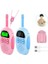 Çocuk Telsizi – Kids Walkie Talkie, Şarjlı, LCD Ekranlı, 2’li Set, Mavi 5