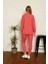 Kadın Pamuk Eşofman Takım Kırmızı 3