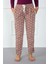 Bayan Welsoft Polar Tek Alt Pijama Kahve 2