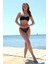 Kadın Dönmeli Straplez Lacivert Bikini 2