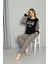 Polar Kadın Pijama Takımı Siyah 7