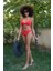 Kadın Destekli Fiyonklu Alt Üst Kırmızı Bikini Takım 1