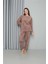 Polar Kadın Pijama Takımı Sütlü Kahve 5