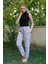 Kadın Welsoft Polar Tek Alt Pijama Mor 1