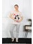 Kadın Kısa Kol Penye Pijama Takım 4