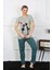 Kadın Kısa Kol Penye Pijama Takımı 6