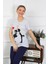 Kadın Kısa Kol Penye Pijama Takımı 5