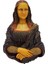Mona Lisa Büstü Renkli Biblo | Leonardo Da Vinci Heykelleri | Sanatsal Dekoratif Obje 2