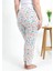 Kadın Pamuklu Büyük Beden Alt Pijama Ekru 4