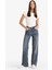 Düşük Bel Uzun Jean Yıkamalı Pantolon G1407AX25WN 1