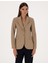 Kadın Bej Slim Fit Ceket 50319423-VR011 1
