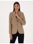 Kadın Bej Slim Fit Ceket 50319423-VR011 3
