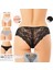 Iç Giyim Kota Pamuk&likra Arkası Dantel Önü Kaşkorse (6 Adet) Bikini Külot 1