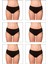 6'lı Paket Kadın Pamuklu Likralı Süprem Yüksek Bel Bato Külot 1