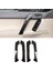 4pcs Araba Iç Kapı Kolu Toyota Land Cruiser Prado FJ150 150 2010-2018 Aksesuarlar Siyah Ahşap (Yurt Dışından) 2
