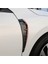 Karbon Fiber Ön Çamurluk Yan Spoyler Havalandırma Hava Kanadı Kapak Trimi Honda Civic 10TH 2016-2019 (Yurt Dışından) 4