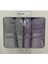 Dory Best Set Hamam Takımı Lila-Gri 1130 1
