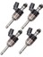 4pcs Araç Yakıt Enjektör Nozul 16010-5R1-315 16010-5R1-305 Honda Fit 1.5l 2015-2019 Yakıt Besleme Enjektörü 160105R1315 (Yurt Dışından) 1