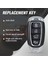 Uzaktan Kumanda Akıllı Kart Uzaktan Kumanda Araba Anahtarı 95440-J9000 433.92MHZ ID47 TQ8-FOB-4F18 Hyundai Kona Için (Yurt Dışından) 5
