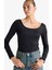 Kare Yaka Uzun Kollu Çıtçıtlı Body G1403AX25AU 3