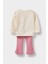 Kız Bebek Barbie 2'li Takım Sweatshirt Tayt F0528A525WN 4