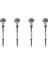 F00RJ01278 4 Pcs/set Dısel Comınd Raynı Enjektör Valfi Bosch 0445120054 0445120057 Için Set (Yurt Dışından) 1