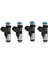 4pc Yeni Petrol Yakıt Enjektör Nozul 0280158057 Fiat Peugeot 206 Citroen C2 C3 Ortağı 1.1 IPM002 1984.C9 0280156324 (Yurt Dışından) 1