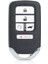 Araba Anahtarı Fob Anahtarsız Giriş Uzaktan Kontrol KR5V2X Honda Civic Crv Pilot 72147-TG7-A11 72147-TLA-A01 433MHZ ID47 Chıp (Yurt Dışından) 1