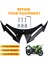 Motosiklet Ön Çamurluk Dekorasyon Kawasaki NINJA500 Ninja Için Burun Gagası 500 2024-2025 Burtrofi Hava Deflektörü, C (Yurt Dışından) 5