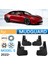 4pcs Araba Çamurluk Çamur Fleps Tesla Model S 2022 2023 2024 Araba Aksesuarları Için Sıçrama Çamur Guard Fender (Yurt Dışından) 3