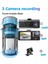 Sürüş Kaydedici Hd 1080P 2 Inç Ekran 3 Yollu Wifi 3 Lens ile Gece Görüşü ile Park Izleme Dvr Kaydedici (Yurt Dışından) 4