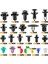 725PCS Araba Push Tutma Klipsleri ve Otomatik Bağlantı Elemanları Çeşitler - 23 Yaygın Boyutlar Kablo Bağları ile Tampon Mudguard Perçinleri (Yurt Dışından) 2