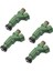4pcs Yakıt Enjektörleri 63P-13761-01-00 63P-13761-01 63P1376101 63P137610100 Yamaha Dıştan Takma F150 Txrd 150HP 4t (Yurt Dışından) 1