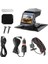 Çift Lens Dvr Kamera Arabası Çizgi Cam Kamera Kaydedici Arka Görünüm Monitörü Dashcam 2inch Ekran 1080P Geniş Açı (B) (Yurt Dışından) 1